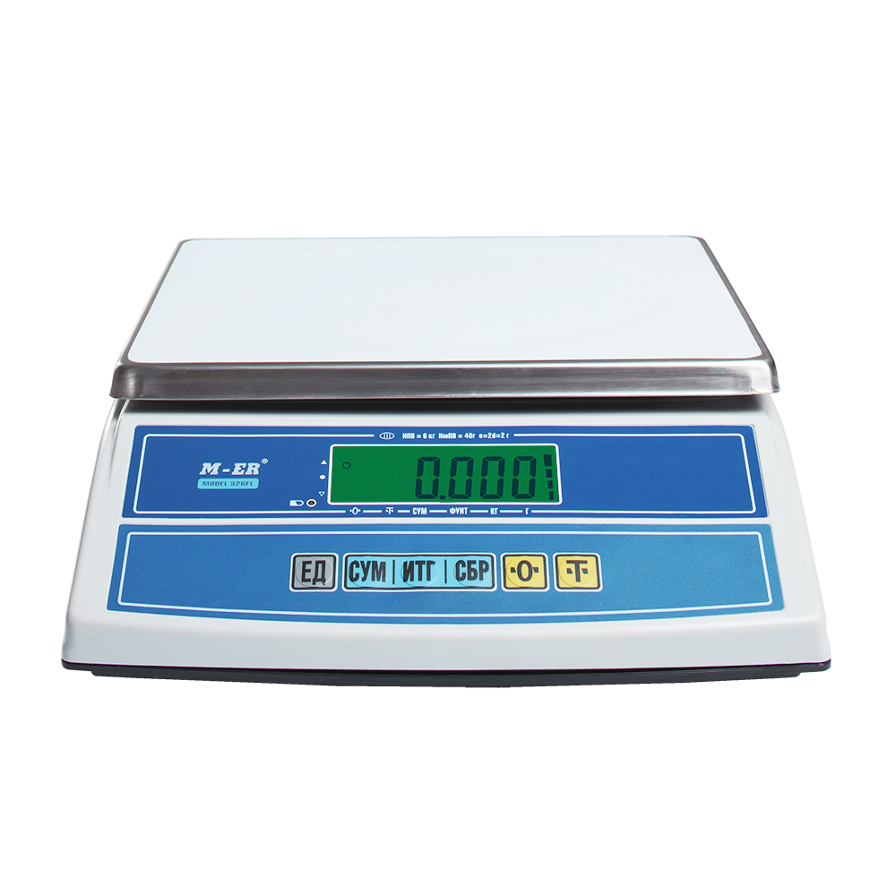 Весы торговые MERTECH M-ER 326AFL-15.2 LCD